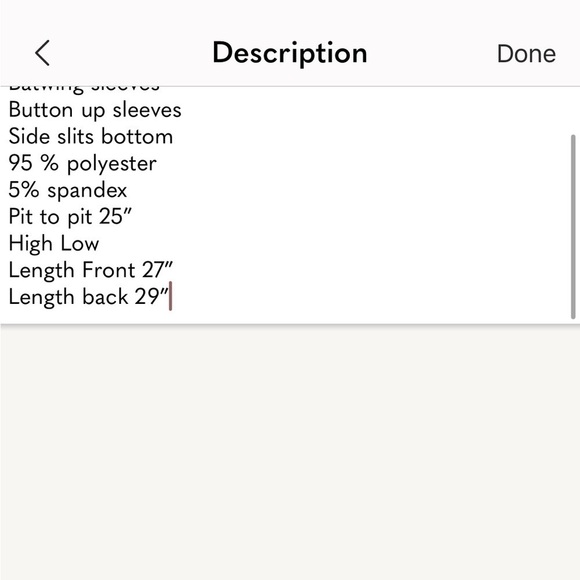 Black V-neck Long Top - Picture 10 of 15